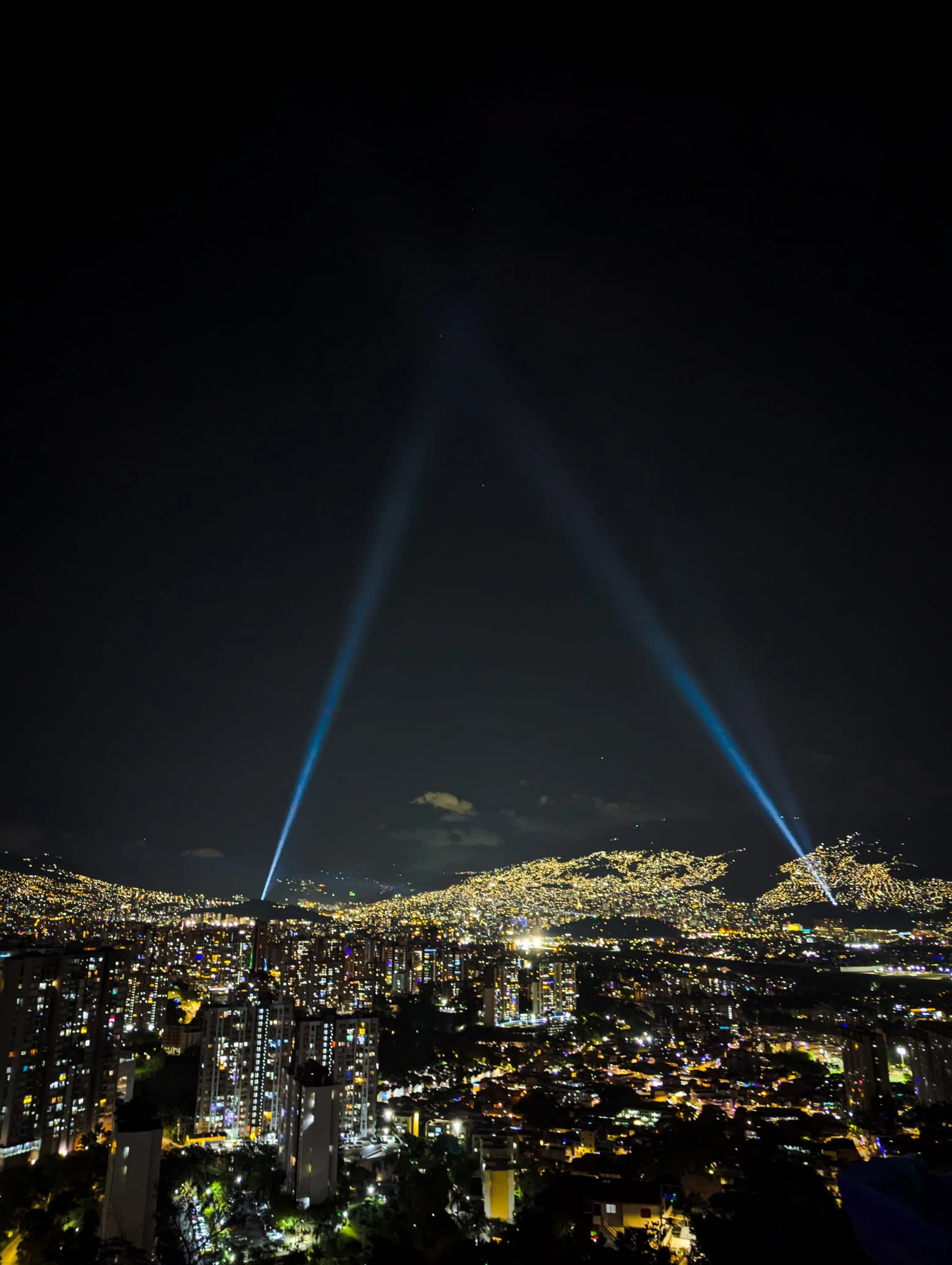 Medellin in Night